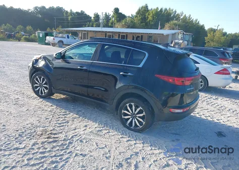2018 Kia Sportage Ex from USA, damaged, VIN KNDPNCAC9J7425333